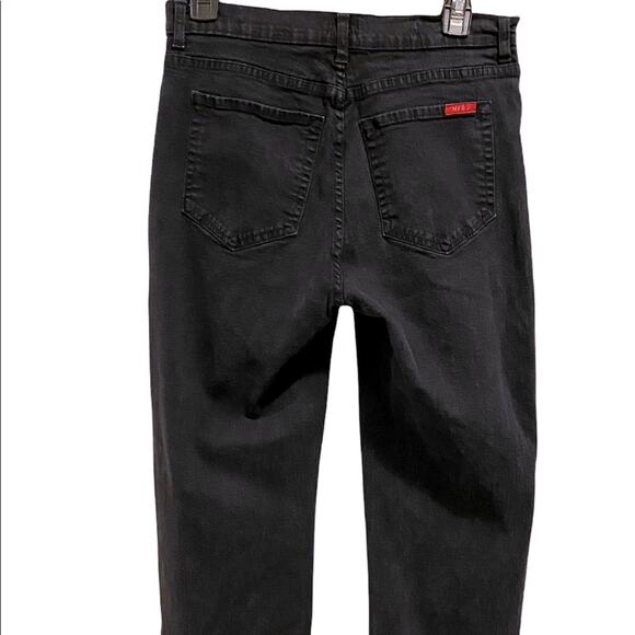 NYDJ Dark Wash Tummy Tuck Straight Leg Crop Jeans Size‎ 6 - Picture 2 of 6